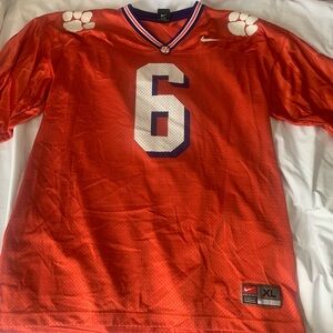 Nike Team Clemson #6 Jersey PreOwned